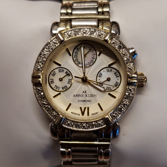 Women's Anne Klein watch, 6" circumference - Picture 3 of 16